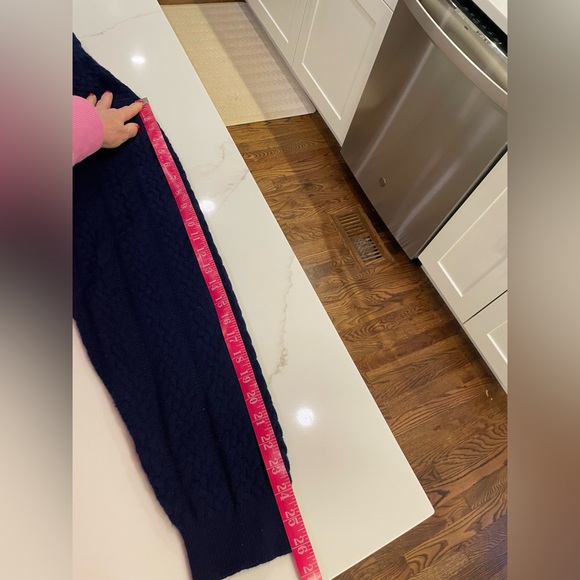 Joseph & Lyman cashmere blue cable knit sweater. Size XL - Picture 6 of 10